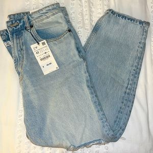 Zara Classic mom fit jeans